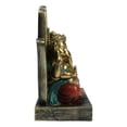 thumbnail image 3 of Hindu Elephant God Ganesha Seated On Hamsa Palm Hand of God Throne Figurine, 3 of 9