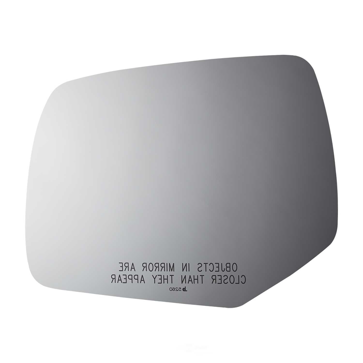 Burco Side View Mirror Replacement Glass - Clear Glass - 5260