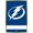 Gold Framed Version, variant on NHL Tampa Bay Lightning - Logo 21 Wall Poster with Push Pins, 22.375" x 34"