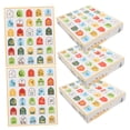 thumbnail image 5 of FELTECHELECTR 5Pcs Advent Calendar Multi Colored Paper Countdown Candy Boxes Packaging for Ramadan Eid Party Supplies, 5 of 6