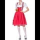 thumbnail image 1 of Disfraz de Oktoberfest Alemán para Mujer, Estilo Dirndl, para Adultos, para de Cerveza Tradicional, Disfraz de Sirvienta. Rojo XL, 1 of 7