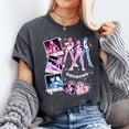 thumbnail image 2 of Zoey Showcase Retro Neon Poster T-Shirt Unisex, Sizes S-5XL, Tbun, 2 of 5