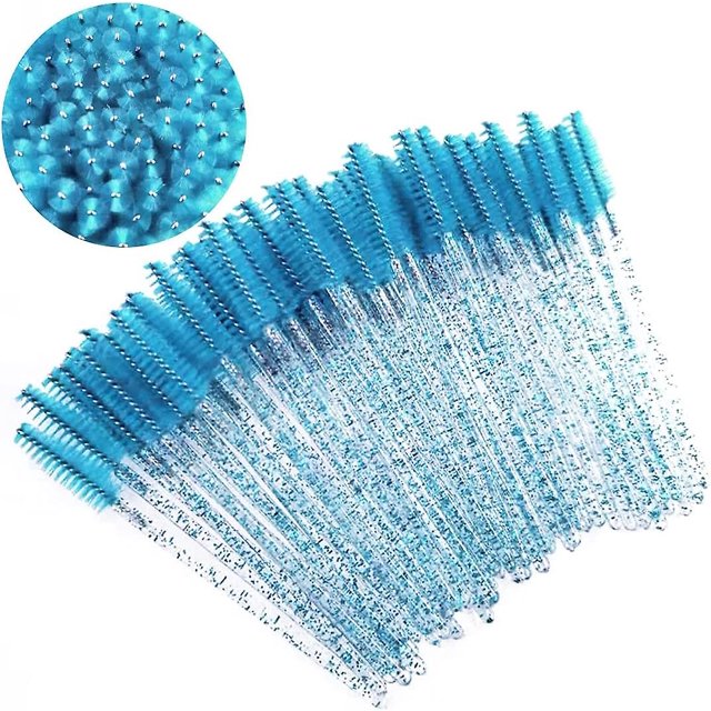 Cepillos de máscara de pestañas desechables, aplicador de varitas, kit de maquillaje de cepillo de cejas, herramienta de maquillaje de cepillo de aceite de ricino para cejas (100 piezas) LingWen 8390615290814