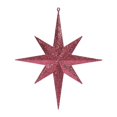 thumbnail image 1 of Vickerman M167570 15.75 in. Fuchsia Glitter Bethlehem Star Ornament, 1 of 2