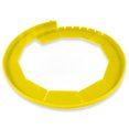 thumbnail image 1 of Corteza de pastel ajustable Hogar Flan Shield Pastelería Redondo Silicona Edge Panadería Protector Herramientas Herramientas Cocina Hogar Bakeware Amarillo seitruly HA011487-02B, 1 of 6