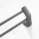 thumbnail image 3 of Toallero doble de acero inoxidable for baño, soporte de pared for toallas, sin necesidad de taladrar., 3 of 5