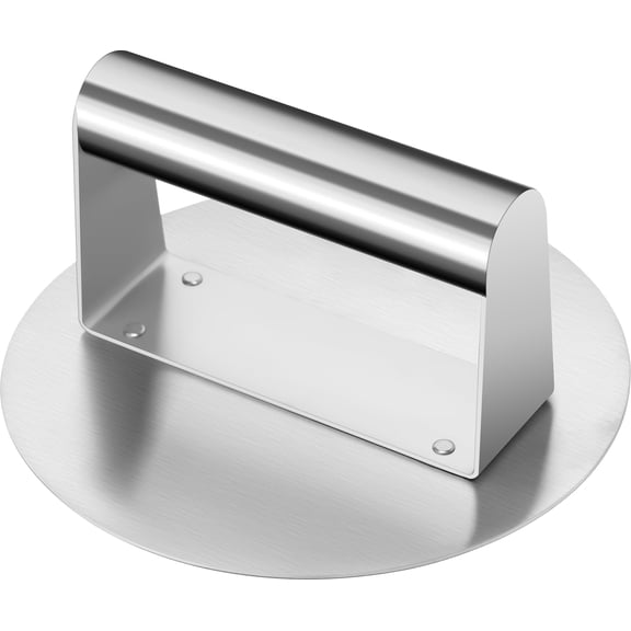 Stainless Steel Burger Press,6.2 inch Non-Stick Smooth Hamburger Press for Flat Top Griddle Grill Cooking