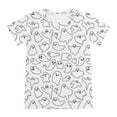 thumbnail image 2 of Ensemble de Pyjama Imprimé pour Filles, Doux, Col Rond, Vêtement de Nuit Confortable, Taille Élastique, Tenue Décontractée pour le Printemps et l'Été, 2 of 6
