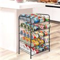 Can Organizer for Pantry, Can Rack Organizer Holds up 60 Cans, Can Storage Organizer Rack for