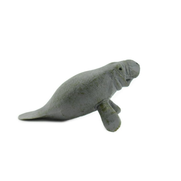 Manatee, Sea Cow, Dugongs, Museum Quality, Hand Painted, Very Realistic Rubber Mammal, Model, Educational, Gift, 3 1/2" CH0256 BB123