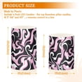thumbnail image 3 of Psychedelic Oil Paint Pattern Flameless LED Candle Set with Remote, Battery Operated Color Changing Pillar Candles, Set of 2, 3 of 7