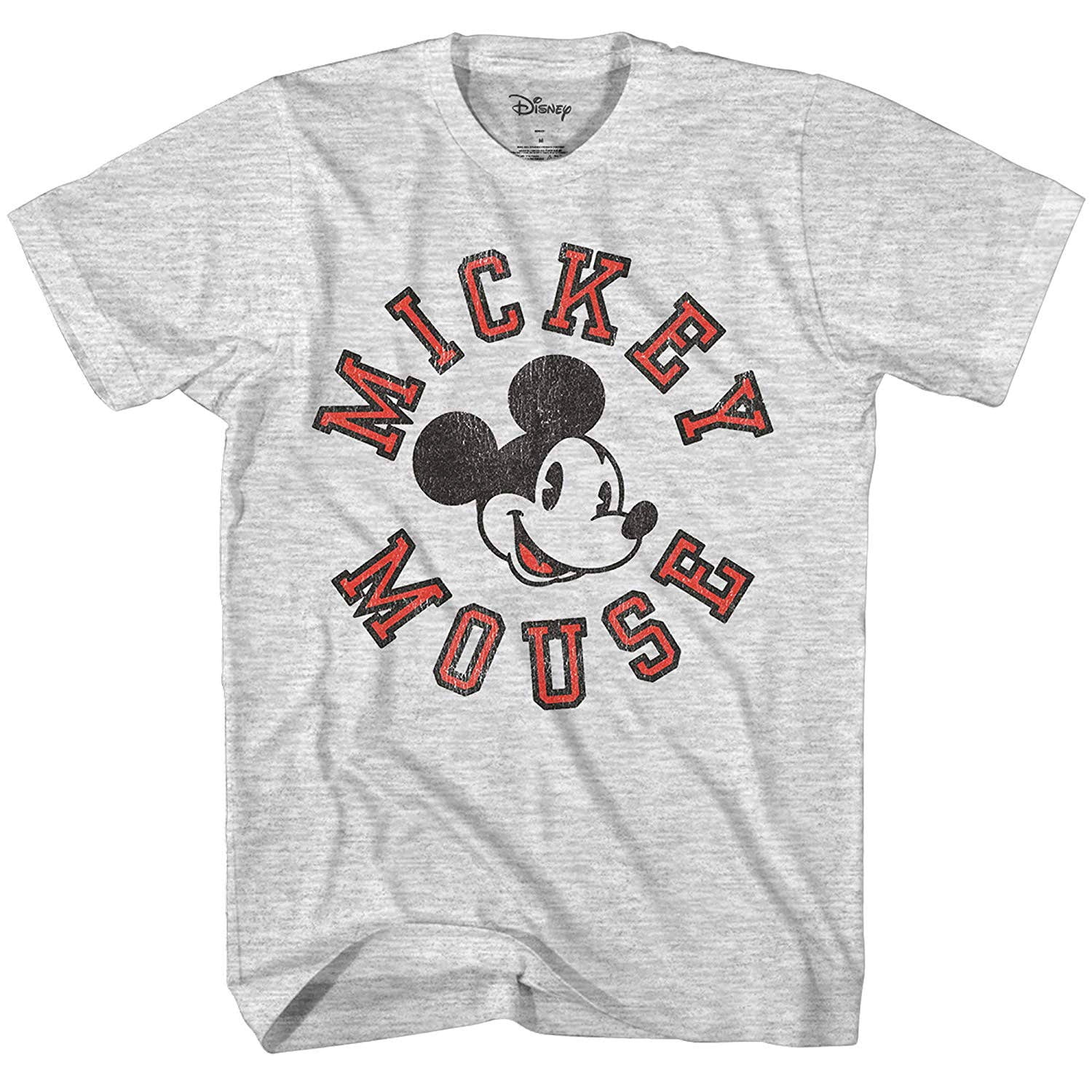 Disney Men's Mickey Mouse Athletic Vintage Classic Distressed Adult T ...