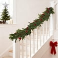 thumbnail image 4 of Vigne pour la Maison Feuilles Suspendues Verdure Mariage Fête Mur Fleurs Baies Rouges Branches Jardin, 4 of 4
