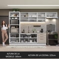 thumbnail image 4 of Cocina Integral Completa Modular Madesa Agata 330cm BC 02, 4 of 10
