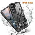 thumbnail image 4 of Casetego for Samsung Galaxy S23 Case,IP68 Waterproof Dustproof Shockproof Case with Built-in Screen Protector,Heavy Duty Full Body Protective Phone Cover for Galaxy S23 5G 6.1 Inch,Black, 4 of 8