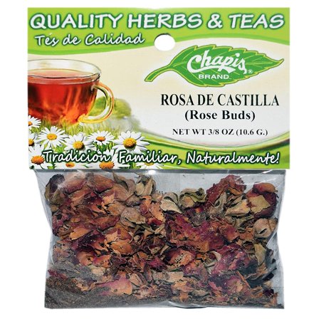 Chapis Tea/Hierba Rosa De Castilla- Dried Natural Herbs Net Wt. 3/8 oz. (10.6 g) (12 Pack)