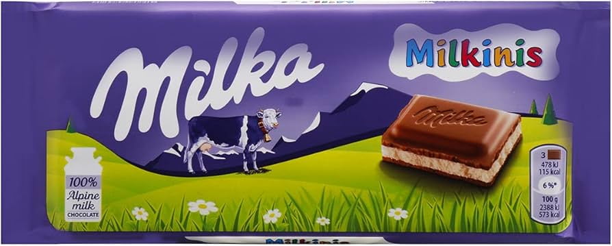 Milka Milkinis Chocolate 100g