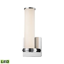 Elk Home 5.3-Inch Wide Baton Sconce, Modern/Contemporary, Chrome