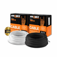 thumbnail image 1 of Paquete 2 Rollos Thw Cal. 12 Cca Negro y Blanco 100 Metros C/u Voltmex, 1 of 6