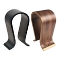 thumbnail image 1 of Soporte de Exhibición de Auriculares Universales Auriculares de Madera de Escritorio, 1 of 9