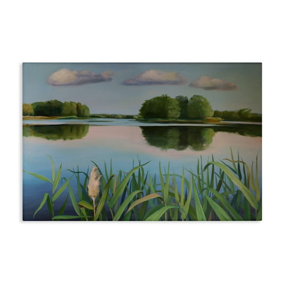 Stupell Industries Serene Marsh Reflection Canvas Wall Art design by Violeta Vollmer, 16 x 24
