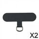 thumbnail image 1 of Paquete de 2 parches de cordón universales CUTICAT con anillo de metal para funda de teléfono celular, 1 of 3