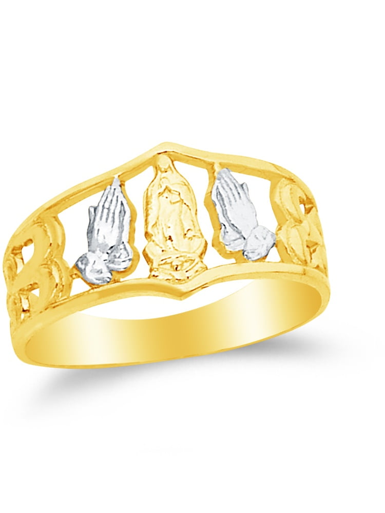 our lady of guadalupe gold ring