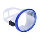 thumbnail image 1 of Máscara de buceo de lente de lente de una sola vista ovalada de gafas ovales con visión ancha para adultos gafas de natación para bucear equipo de Azul, 1 of 8