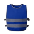 thumbnail image 2 of Trikvn Kids Reflective Safety Vest High Visibility Breathable Mesh Lightweight Waistcoat with Hook and Loop Closure for Cycling Walking Running Outdoor Crossing Guard, 2 of 9