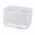thumbnail image 1 of Dish Soap Dispenser with Sponge Holder - 2 in 1 Kitchen Detergent Dispenser, 1 of 3