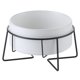 thumbnail image 1 of Laklulu Cuencos elevados para gatos de interior – Cuenco de comida y soporte para gatos y perros con soporte de alambre de metal elevado, 1 of 5