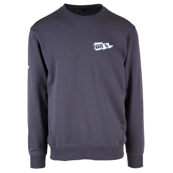 Men's Levelwear  Navy Tampa Bay Rays  Zane Rafters Pullover Sweatshirt