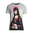 thumbnail image 1 of Elevenparis Hombre Lisaffiti Camiseta gráfica gris L, 1 of 1