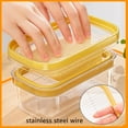 thumbnail image 3 of OHOB-COOL Airtight Butter Slicer Cutter, Stick Butter Storage Case with Lid for Fridge(Airght, Medium 280g), 3 of 6
