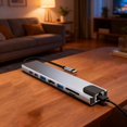 thumbnail image 5 of Oliegs Blanket Type C Docking Station 8 In 1 HDM I Laptop Converter USB 3.0 Network Card Hub, 5 of 5
