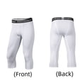 thumbnail image 5 of Pantalones deportivos de fitness, pantalones cortos para hombre, leggings de baloncesto, pantalones de compresión para entrenamiento de carrera, mallas elásticas de secado rápido transpirables, 5 of 5