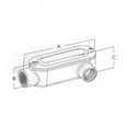 thumbnail image 4 of Rigid Conduit Body LL Series 1-¼” UL Threaded, 4 of 5