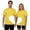 Yellow, variant on Boho for Women Valentine'S Day Print Crew Neck Soft Everyday Wear Womens Workout Clothing,Black,L