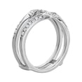 thumbnail image 2 of Diamond-Capitals Round Cut 0.20 Ct Natural Diamond Wedding Eternity Band for Women Solid 950 Platinum Size 7 (F-G/VS1), 2 of 7