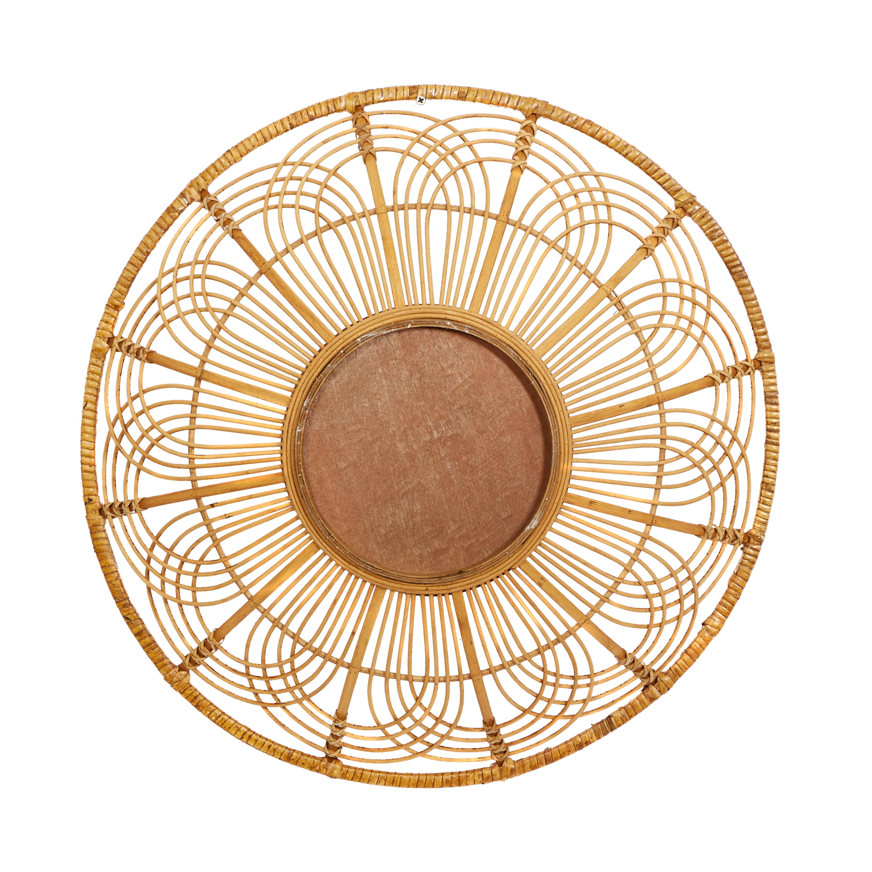 DecMode Brown Metal Boho Style Wall Decor, Set of 3