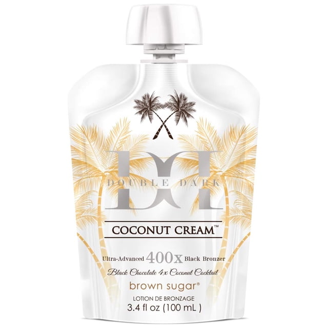 Brown Sugar Ultra Advanced 400X Crema de Coco Bronceador Negro 3.4oz