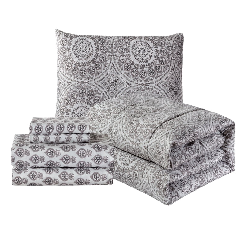 Lux Decor Collection 4-Piece Down Alternative Comforter Set photo 8