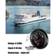 thumbnail image 3 of Medidor de combustible de 0 a 90 ohmios apto para coche, barco, motocicleta, tractor, generador, yate, medidor digital de tanque de combustible con esfera de 52 mm y luz de pantalla LED, 3 of 5