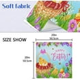 thumbnail image 6 of Dreamtimes Easter Cloth Napkins 1PCS,Happy Easter Cute Chicks and Flowers Soft and Skin Friendly Dinner Napkins Washable for Dinner, Hotel,Reunion,BBQ Party, 6 of 7