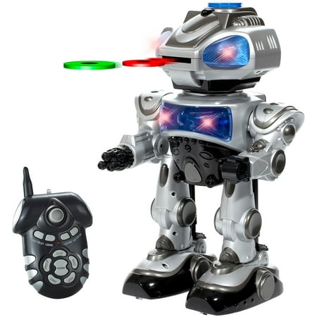 World Tech Toys RoboKid Programmable Disc Shooting RC Robot
