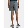 thumbnail image 3 of Athletic Works Men's and Big Men's Nylon Stretch Shorts, 6" Inseam, Sizes S-3XL, 3 of 5