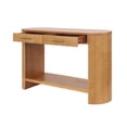 thumbnail image 3 of Table Console Style Ferme pour Entrée, Table Console avec Rangement et Tiroirs, Table Étroite Moderne en Bois pour Salon, Couloir, 3 of 11