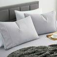 thumbnail image 2 of Sweet Home Collection 200 Thread Count 100% Cotton Sheet Set Silver King, 2 of 7
