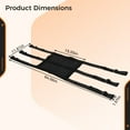 thumbnail image 4 of Tree Stand Seat Replacement, Soft Mesh Seat with Adjustable Nylon Straps, Universal Fitting Seat for Ladder Stands, Climbing, Hunting, 4 of 6