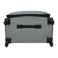 thumbnail image 4 of Protégé 2 Piece Softside Luggage Set Includes 28-inch Checked and 20-inch Carry-on, with 360 Spinner Wheels and Organizer Pockets, Wild Sage, 4 of 20